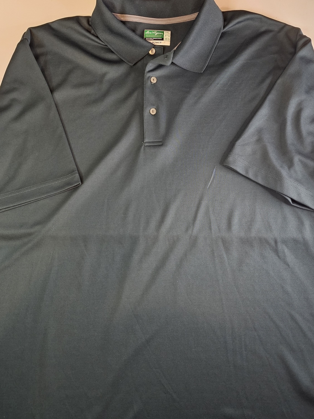 Mens Ben Hogan Performance Golf Polo Shirt Dark Green Size 3x